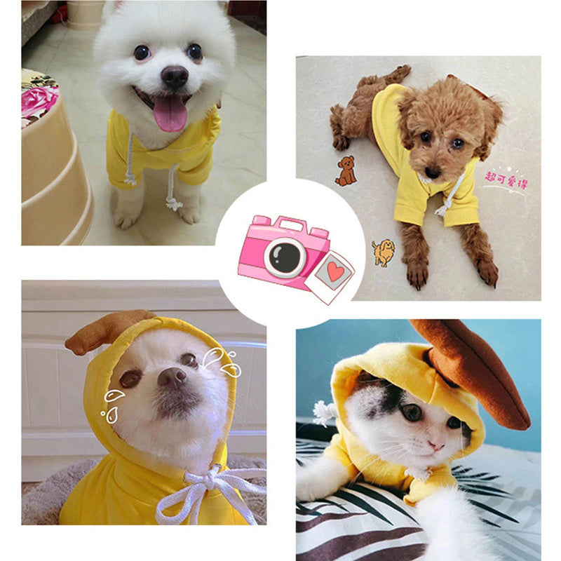 Winter Warm Fleece Pet Hoddies