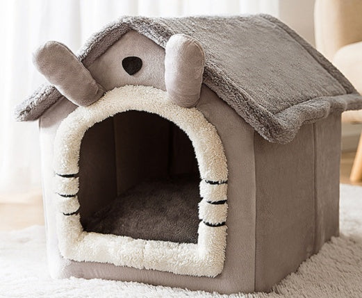 Easy Foldable House Pet Bed