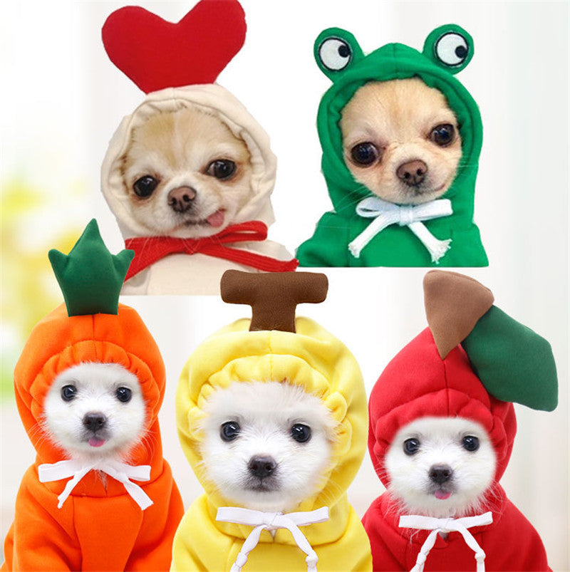 Winter Warm Fleece Pet Hoddies